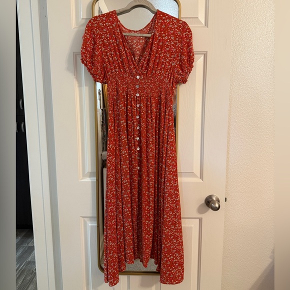 Junior Floral Sun Dress - Picture 1 of 4